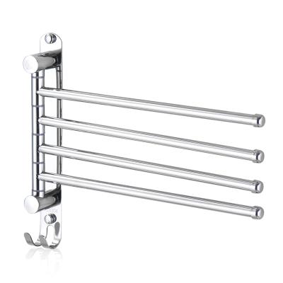 China Modern Rotating Stainless Steel Towel Rack For Bathroom for sale