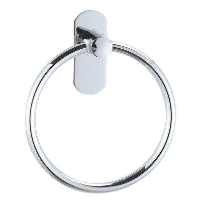 China Fashion Bathroom Accessories Bath Stainless Steel Silver Towel Ring for sale