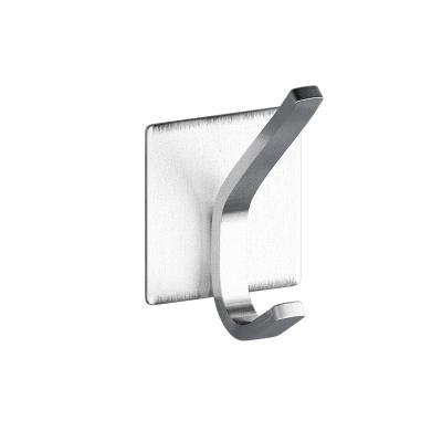 China Bathroom Stored Rustproof Towel Hanging Stainless Steel Wall Hook For Wall Storage for sale