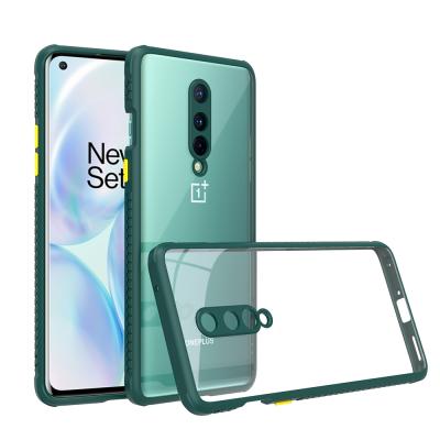 China anti falling Anti-fall BHW clear case for Oneplus 9 8 T one plus 8 pro 7 7T 8T Nord TPU transparent protective cover phone accessories for sale