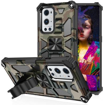 China Shockproof For iPhone 6 7 8 11 12 plus X Magnetic Ring NOTE 11 Camouflage Phone Case For REDMI pro Max Rigid Plastic TPU Hard PC Xs Cover for sale