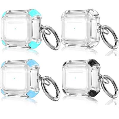 China Fashion For Airpods 3 Case, Pro, AirPods Clear TPU Full Cover Cases Protective Dustproof Girls Cases For Women And Men for sale