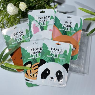 China Custom Anti-Wrinkle MOOYAM Private Label Animals Sheet Mask Moisturizing Whitening Facial Animal Face Mask for sale