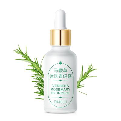 中国 Skin Revitalizer BINGJU Verbena Rosemary Hydrosol Essence Moisturizing Oil Control Tighten Shrink Pores Serum 販売のため