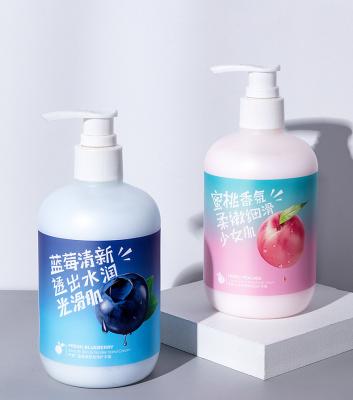 China Anti-Dryness 320g Anti-Aging Repairing Anti-Chapping Whitening Hand Care Cream Blueberry Peach Moisturizing Hand Cream for sale