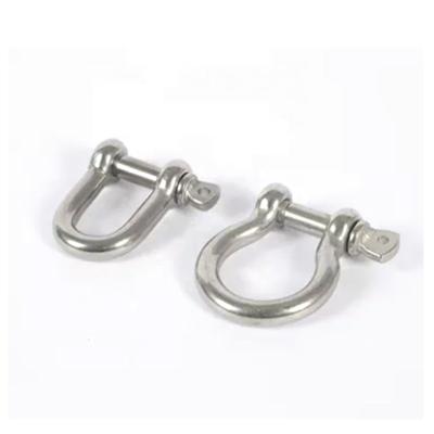 China General Industry Stainless Steel 316 D Shackle Bow Shacket For Wristband for sale