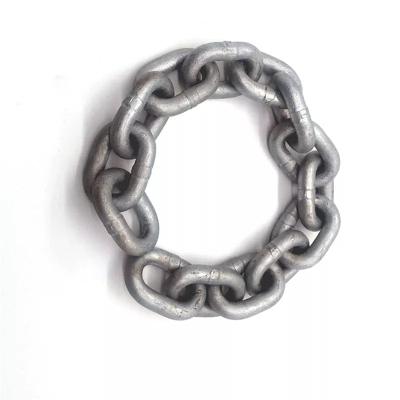 China Drag Chain Welded Lifting Chain Packaging Chains Studless Anchor Chain for sale