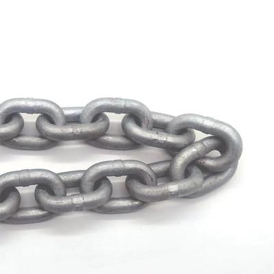 China Drag Chain Welded Chain Alloy Material 6mm Long Short Link Chain For Lifting for sale