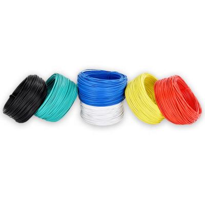 China Hot Sales Construction Binding Wire 0.55 Type 0.75mm Flat PVC Coated Wire Black Tie Wire White Galvanized Wire For Household for sale