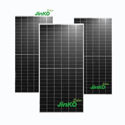 China Jinko 580W 590W 550w solar paneles solares tier 1 half cut off solar cells 9bb high power panels JKM580M-7RL4-TV for sale