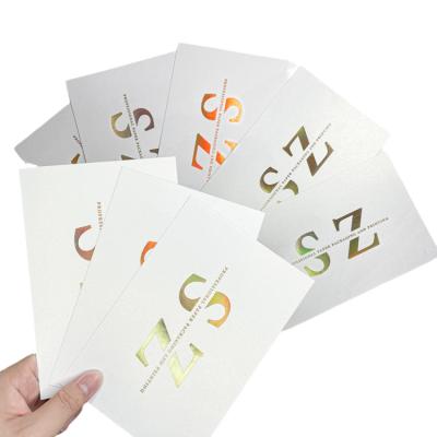 China High Quality Customized Gift Business Amazon Recycled Offset Printing Greeting Card Paper Postcards With Logo for sale