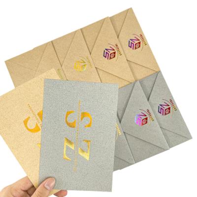 China High Quality Colorful Textured Handmade Gift Wrap Paper Envelopes Wedding Invitation Gift Envelopes for sale