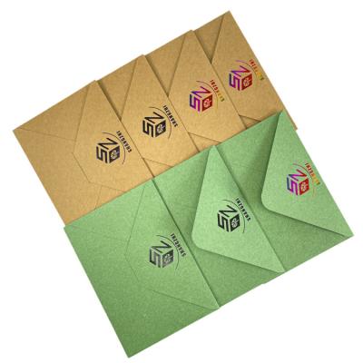 China Gift & Custom Mailing Craft Logo Printed Self Seal Rigid Shipping Envelope Mailing Cardboard Envelope for sale