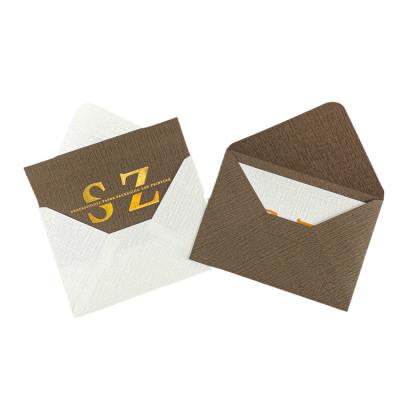 China Hot Sales Gift Envelope Western Style Business Luxury Gift Wrapping Specialty Paper Envelope With Logo for sale