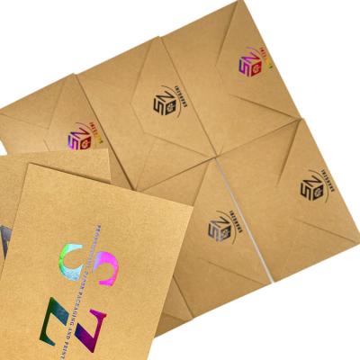 China jewelry & watch & Eyewear Wholesale Customized Printing Kraft Paper Envelope Paper Bag Packaging For Jewelry Clothes for sale