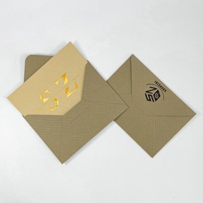 China Wholesale High Quality Handmade Gift Envelope Hotel Membership Credit Card Sleeve Envelope Paper Holder for sale