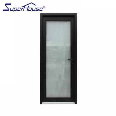 China 10 Years Warranty Modern High Performance Container Home Exterior Patio Doors Hinged Aluminum Casement Door Supplier for sale