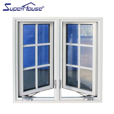 China Folding Screen USA Canada NFRC Standard Crank Casement Window With American Hardware for sale