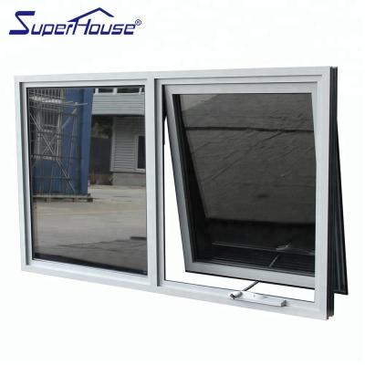 China Magnetic Screen Superhouse Window As2047 As2208 As1288 Aluminum Standard Double Glazed Tent Window With Australia Local Design for sale