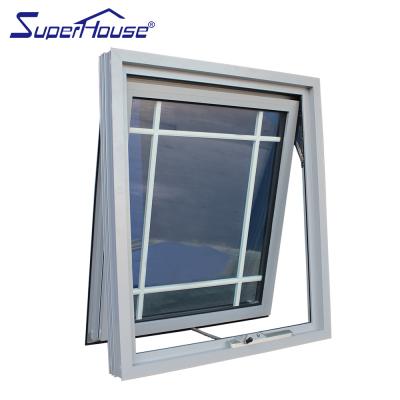 China Magnetic Screen Australia Standard Safety Glass Awning Window Aluminum Window Hot Selling for sale