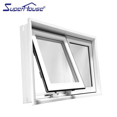 China Standard Australia Chain Winder Awning Window Vertical Opening Double Glazed Swing Window AS2047 Germany for sale