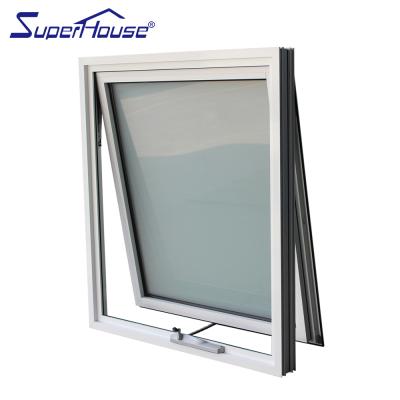 China Australia AS2047 Factory Shanghai Aluminum Screen Awning Tent Magnetic Standard Double Window Cavity Glass Aluminum Window for sale