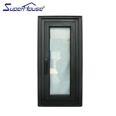 China Superhouse Aluminum Window New Zealand Standard Thermal Break Aluminum Casement Folding Patio Door for sale