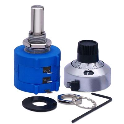 China Potentiometer 3590S Precision Potentiometer 3590S Multiturn Wirewound Variable Potentiometer 10-Turn Resistor 2W for sale