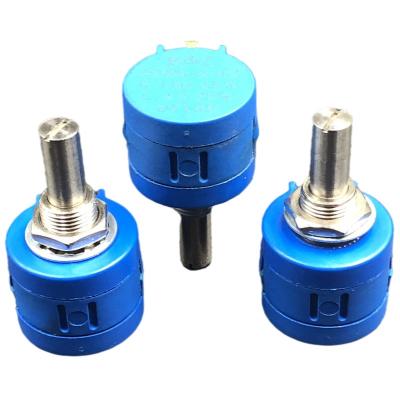 China Potentiometer 10k 3590s 2 103l Audio Multi-Turn Wirewound Precision Variable Potentiometer 2W 10turns 1k 5k 10k 20k 50k100K WXD 3590Wirewound for sale