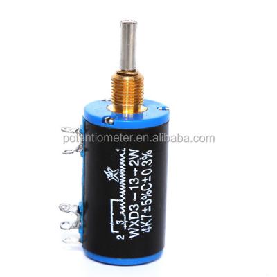 China China wholesale WXD3-13 10 turn potentiometer b50k wirewound potentiometer WXD3-13 for sale