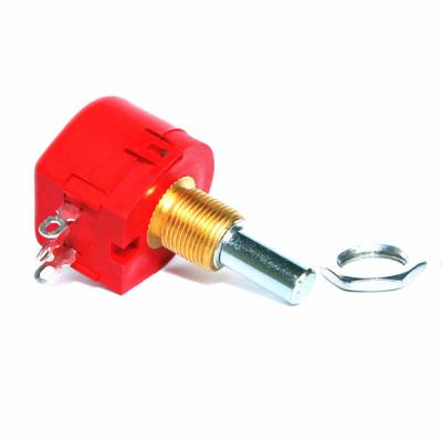 China WX118 Variable Resistor Single-Turn Potentiometer 1W 4k Double Shaft Concentric Rotary Potentiometer for sale