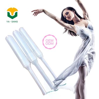 China Organic Cotton Customized Packet Women Tampons With Plastic Applicator Women Tampons for sale