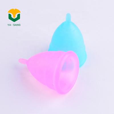 China Free Sample 30ML Reusable Reusable Medical Silicone Menstrual Cup for sale