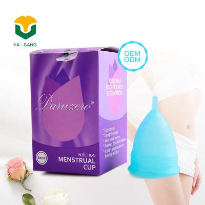 China Reusable Non-Toxic Clean Silicone Periodcup Menstrual Cupprice for sale