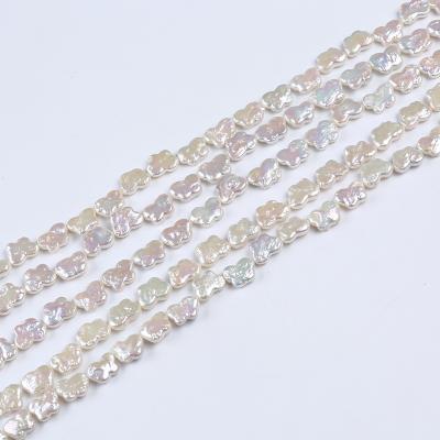 China Jewelry 12.7x9.9mm Cultured White Natural Butterfly Shape Loose Pearl Freshwater Pearl Strand for sale