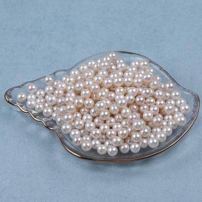 China Jewelry 10-11mm Cultured Round Real Freshwater Pearl Loose Tiny Beads for sale