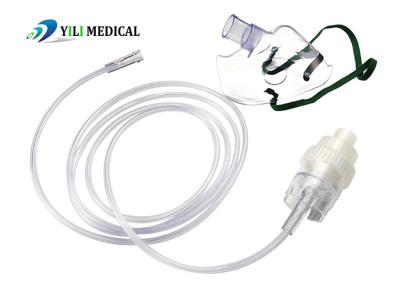 China Portable Oxygen Nebulizer Mask With Mouthpiece , Multipurpose Venturi Mask Nebulizer for sale