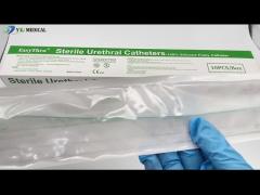 Sterilized 2 Way Hydrophilic Foley Catheter Multi Function Stable