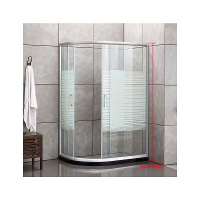 China Modern Bathroom Glass Shower Doors Modern Frameless Sliding Room Cabin Shower Enclosure Door for sale