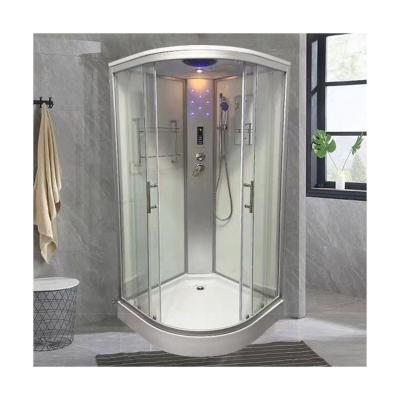 China Modern Modern Aluminum Alloy Frame CE Listed Bathroom Complete Enclosed Prefab Modular Bathroom Shower Rooms All In One Bathroom Units for sale