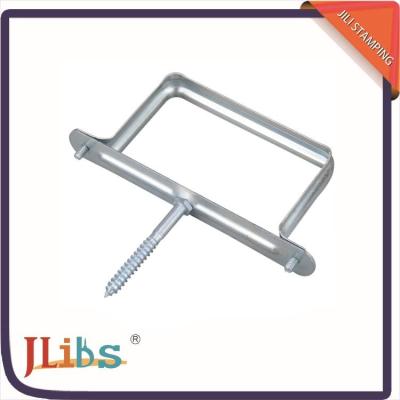 China Hydraulic Tube Clamp Support For Vertical Pipe , Square Pipe Clamp Wall Mount for sale