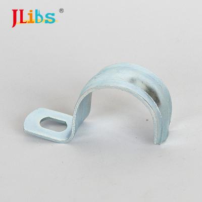 China Water Pipe Saddle Clamp  Gas Pipe Clamp F Type  pipe clamps without rubber for sale