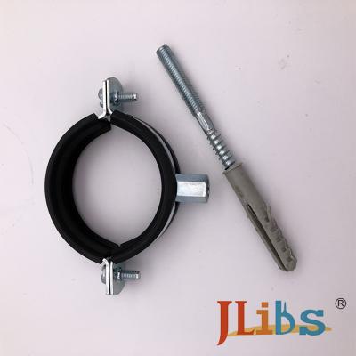 China Carbon Steel Pipe Clamp Fittings Pipe Brackets And Pipe Hanging System for sale