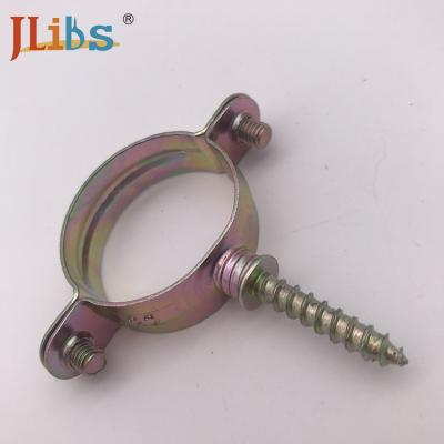 China Single Ring Metal Wall Mount Pipe Clamp Water Pipe Repair Clamp M7 for sale