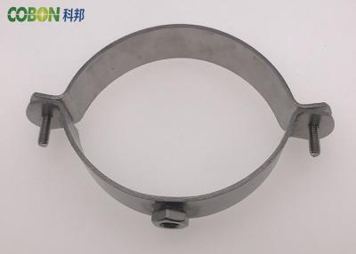 China No Rubber Coated Cast Iron Pipe Clamps With Stainless Steel  Material for sale