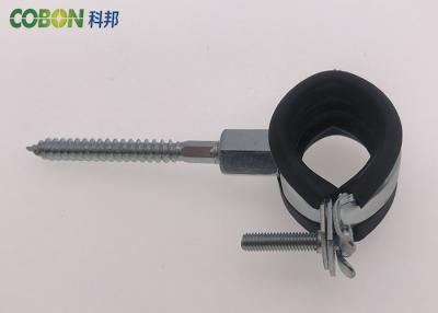 China Professional Plastic Wall Pipe Clip Rubber pipe clamp bracket for sale