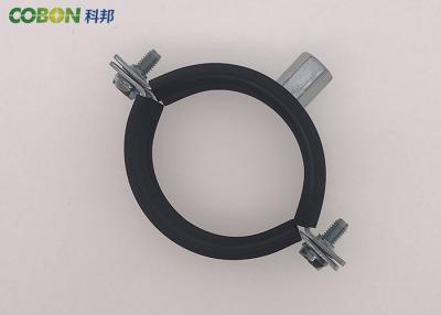 China Multicolor Pleated Cast Iron Pipe Clamps For High Pressure Pipes Holding for sale