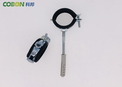 China Latest Technology Building Material Wall Mount Pipe Clamp Rubber Lined Pipe Clamps for sale