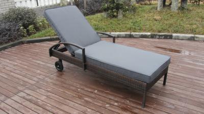 Китай Регулируемый Lounger Солнця ротанга, патио/сад/Lounger пляжа продается