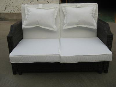 China De openluchtuitbreiding Daybed, Hars Rieten Meubilair van de Poolrotan Te koop